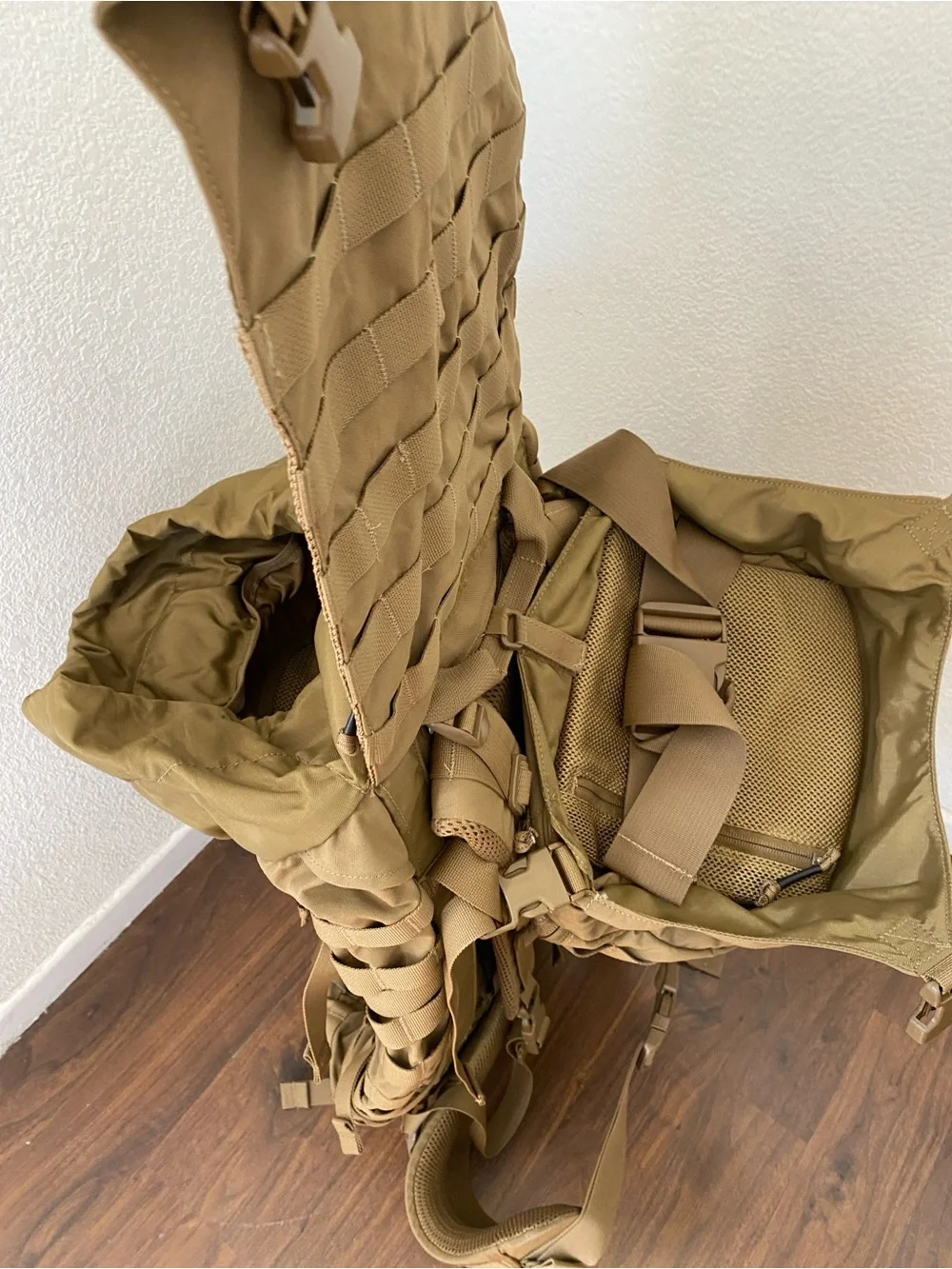 KELTY Falcon Coyote Brown Military Grade Tactical Rucksack.  Made in USA  NWOT